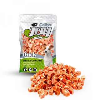 Calibra Joy Mini Duck & Cod Cube 70g NEW 