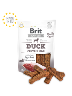 BRIT meaty jerky DUCK protein bar - 80g