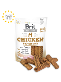 Brit Meat Jerky Snack – Protein bar with Insect 80g