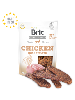 Brit Meat Jerky Snack- Chicken Fillets 80g