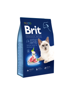 Brit Premium by Nature Cat Sterilized Lamb 300g