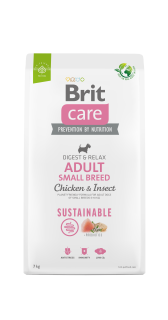 Brit Care Dog Sustainable Adult Small Breed 1kg