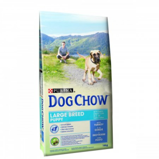 Purina Dog Chow Puppy Large Breed Turkey 14 kg