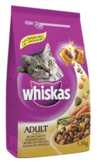 Whiskas Adult Kuřecí 1kg